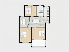 平潮栖凤西路,装修三房,位于镇心,生活便利