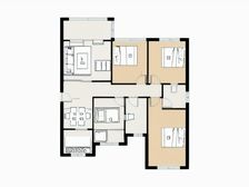 帝豪国际业主自住精装修126平4房