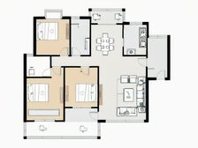 商城世纪村小区是红谷滩开发比较早的一个社区