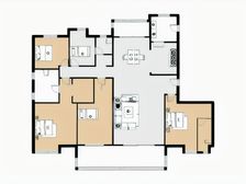 翡翠华府大平层!业主二次装修!!好楼层诚心售!!!