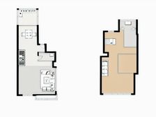 跃层布局*结构,适合大家庭客户居住使用