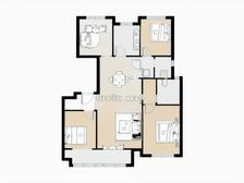 国泰海韵华府 4室2厅 南 北