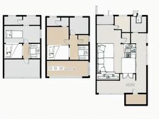 联排别墅,东端户,采光好,院子大