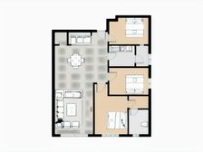 青泥洼桥 雍景台 121平南向 俯瞰劳动公园