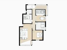 桂花园 高层 户型方正 采光好 一梯两户