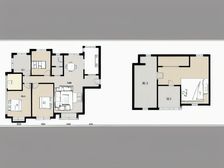 山脚下,顶复带露台,精装修,拎包入住