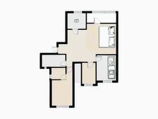 万泰麓溪公馆 3室1厅 南