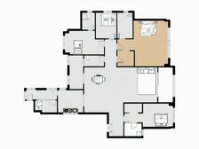 富丰君御大平层 精装修 南向望花园 满两年