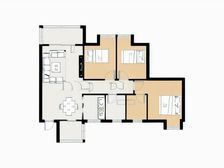 幸福里小区 3室2厅 南