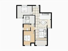 地铁口三房,房东急售,价格好商量