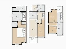 绿地兰宫双拼大别墅,部分改建已做好,近门岗出入好