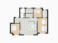 旭辉 买一层带两层下跃高度5.7米可以打两层 带花园