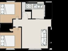 大益华府东苑电梯8楼,133平三室,带车储,随时约看