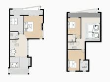 南北通透!居家装修!使用面积大!采光好无遮挡!