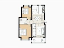 3号线江铃地铁口 三店西路青云明珠2房 楼层好