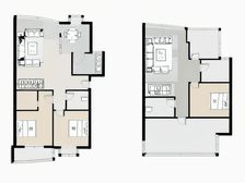 团结新苑 4室3厅 南