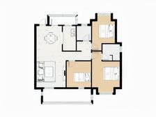 吾悦华府 3室2厅 南