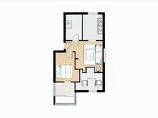 世纪花园无户口可迁入,中等装修直接入住