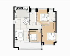 东山府锦3室2厅东南