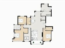 世纪华阳六期 江山汇 好楼层 毛坯房 随意装修