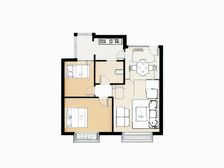 此房满五,顶楼精装修,户型方正,采光好