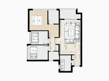 南海万科广场 精装三房 楼下地铁 满5年