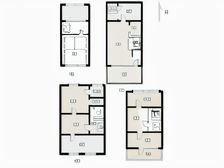 绿湖一期联排别墅,有天有地带大主卧