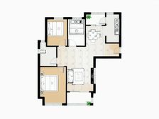 高区景观视野佳 小区鐘訫位置 俯瞰全景绿化!两梯两户诚心售!