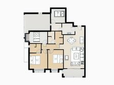 朝南,4房2厅1卫,湖景房,视野宽广,中间好楼层,