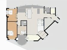 世纪嘉园,带平台花园,大面积住宅楼