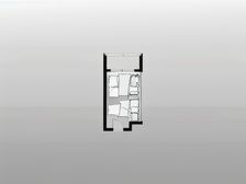 碧桂园苹果20平米标准复式1房2厅1卫