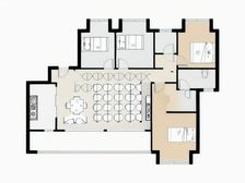 刘家坪轻轨站旁,融创九府系,小区环境优美