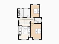 此房满两年,精装修,南北通透,大两居