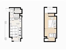 曹家湾轻轨站旁,家具家电齐全,户型方正