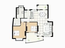 红谷春天花园 南北通透,采光好 装修好,环镜优美 视野好,诚心出售