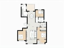 因工作调动。婚房装修一天未住,四号楼小区好位置!