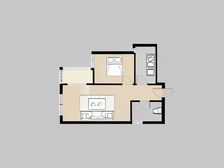 金美花园两房改了三房业主急售!