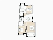 房子户型方正,阳光充足,交通方便