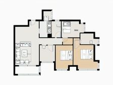 康堤三期 毛坯四房 带平台 位置安静 随时看