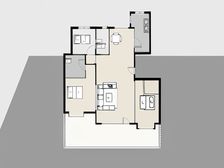 邦成宫园墅房源 一楼带地下带小院 大两居出售
