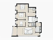 石竹新花园:精装修四房业主自住诚意出售。