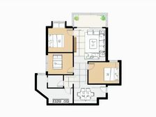 滨江风景电梯房出售、小区环境优美整洁典雅、出行方便