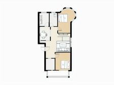 温馨佳苑 精装3室 南北通透 采光好