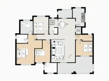 科干大五居 带车位储物间 毛坯 楼层好