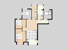 盛润锦绣城东院 4室2厅 南 北