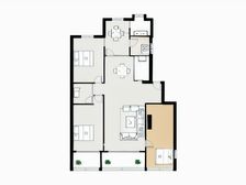 瑞香园 3室2厅 南