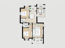 棕榈庄园3房,楼层好,视野开阔