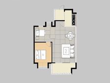 凯景又一城 毛坯 复式 4房 户型方正