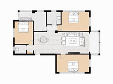 大润发 三室 电梯房 户型通透 明厨明卫 支持按揭