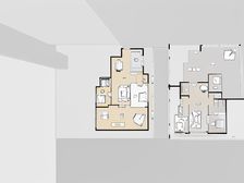 一楼下跃大花园 品质装修 车库两台车没问题 高得房